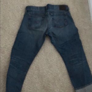 AG tomboy crop jean